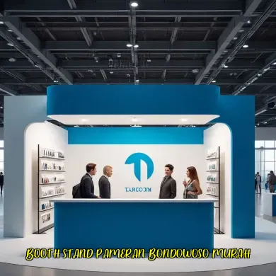 booth stand pameran bondowoso murah